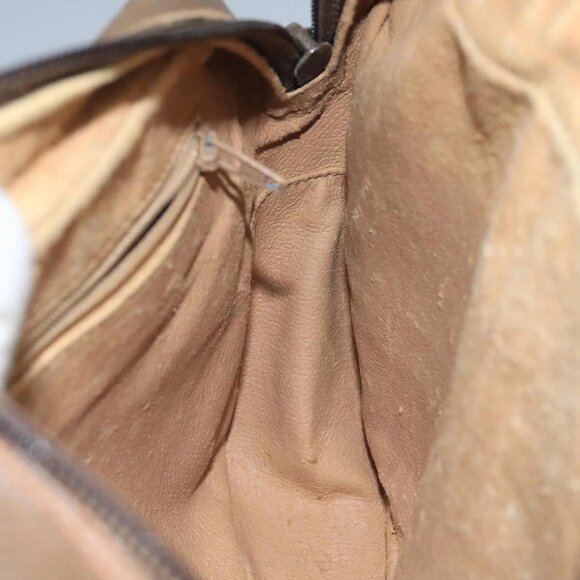 GUCCI GG Supreme Web Sherry Line Shoulder Bag PVC Beige Red Green Auth 111654 - Picture 11 of 16